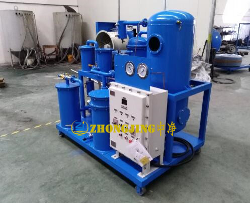 FB100(6000L/h)防爆真空濾油機在線過濾