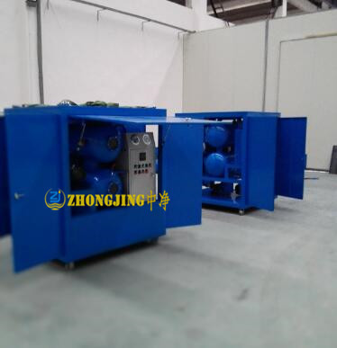 ZYD封閉廂式變壓器絕緣油高效雙級真空濾油機(jī)